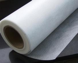 Carpet tiles fiberglass tissue